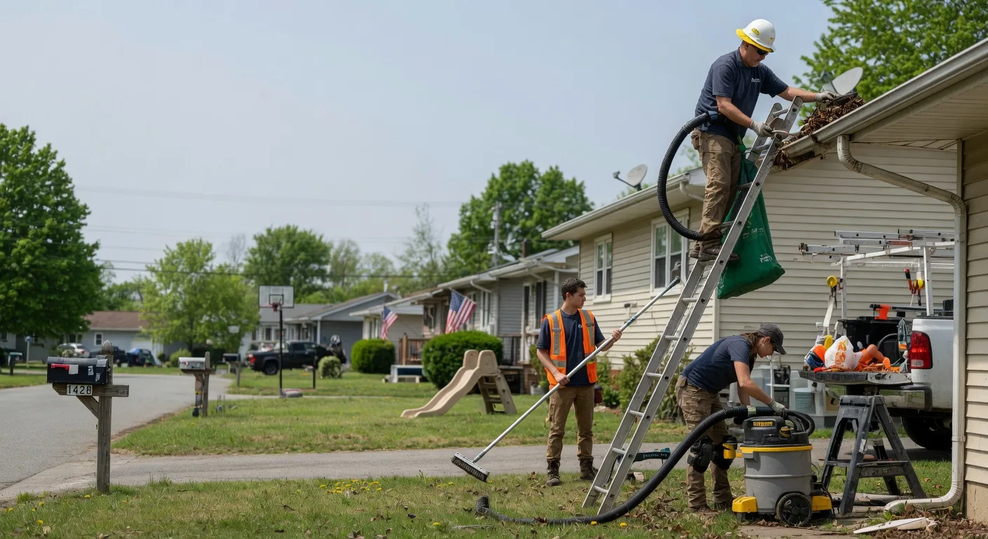 Gutter Installation in Nicholasville, KY near me